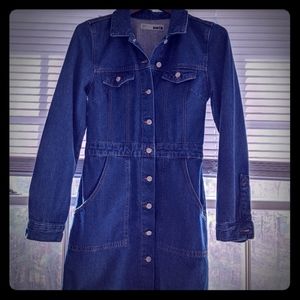 Never worn Top Shop denim dress